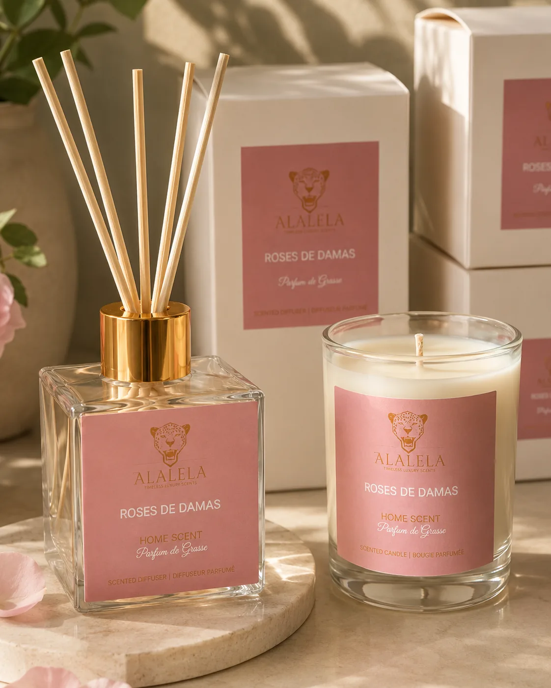 Rose de Damas — Scented Candle 250 g