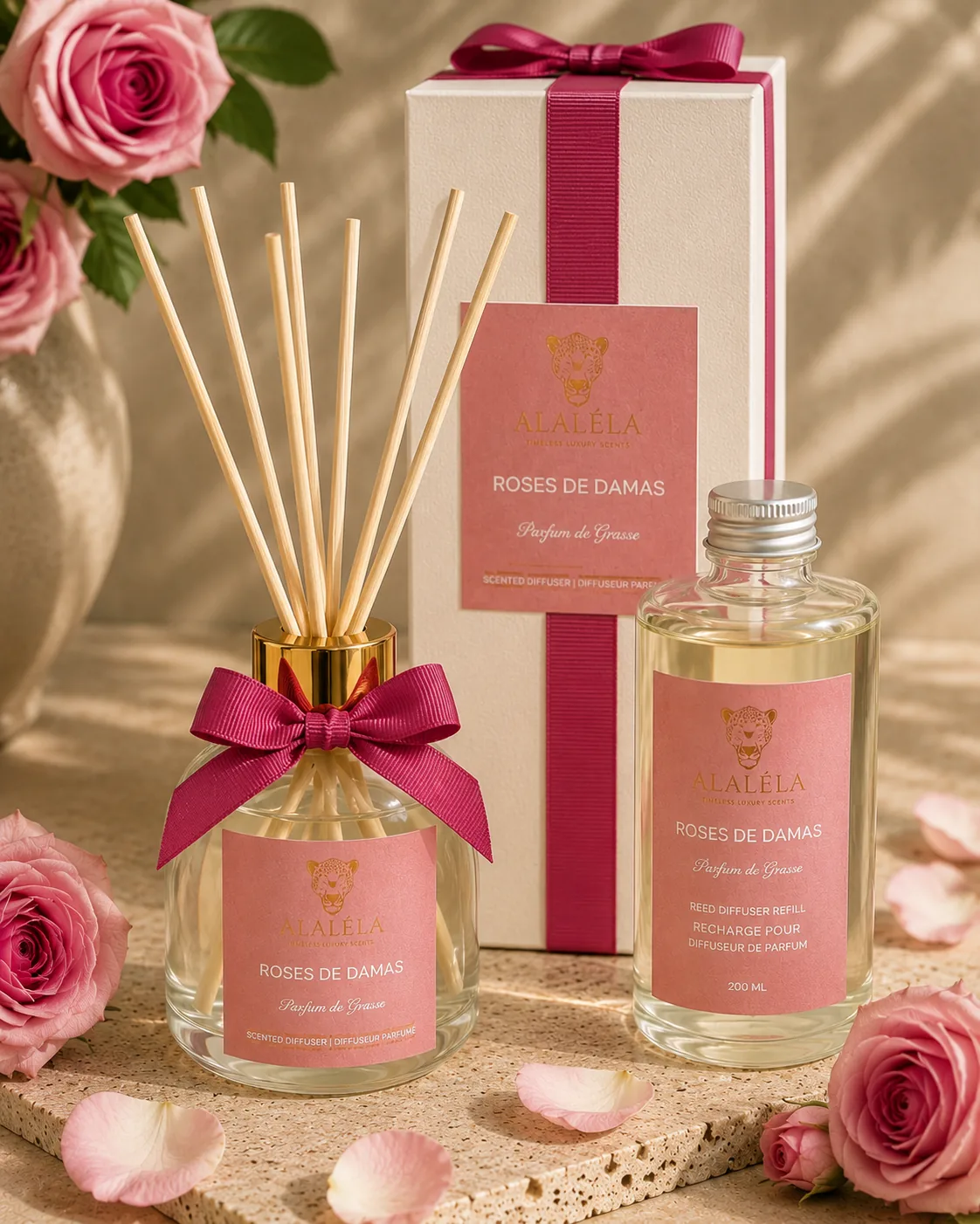 Rose de Damas — Reed Diffuser Refill 200 ml
