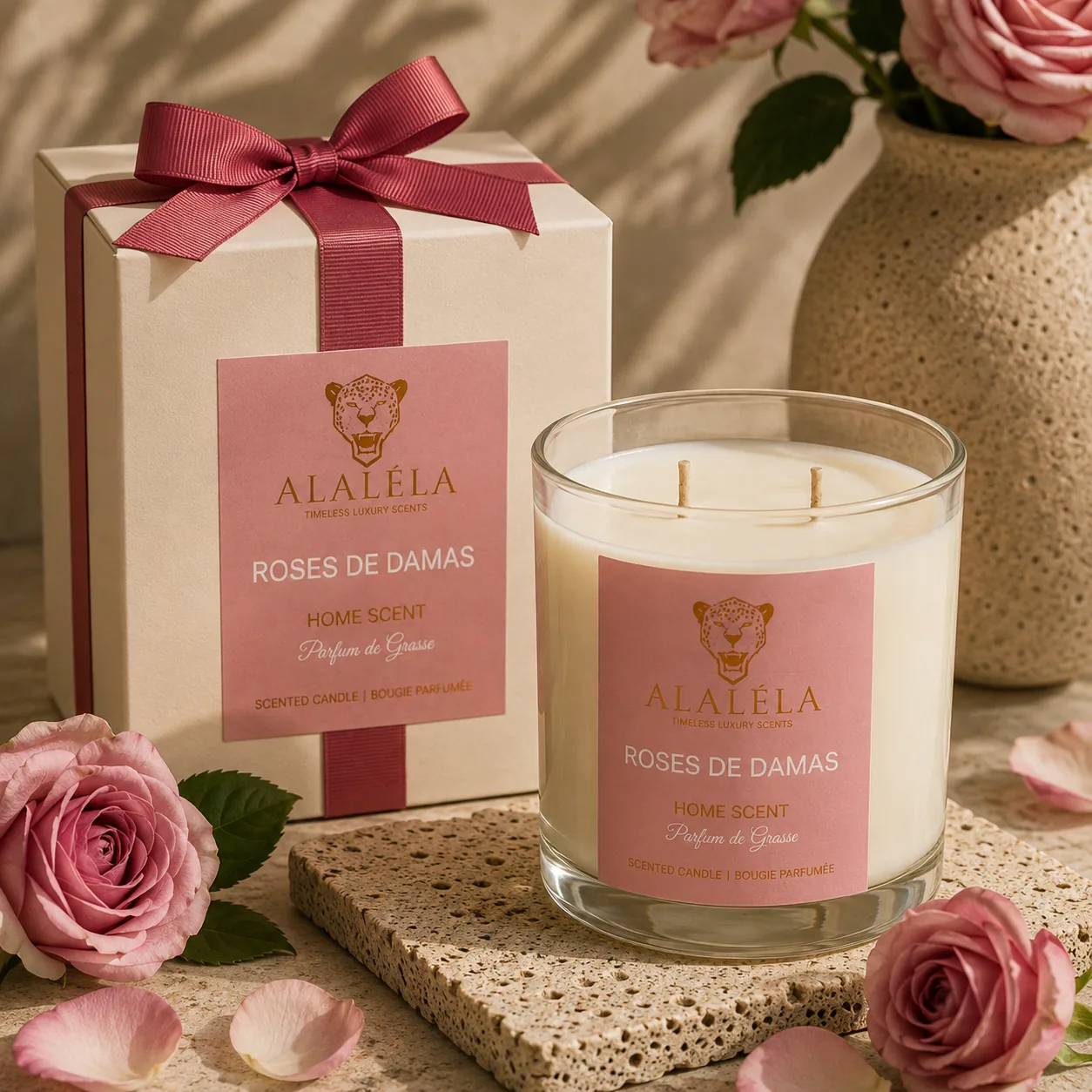 Rose de Damas — Scented Candle 440 g